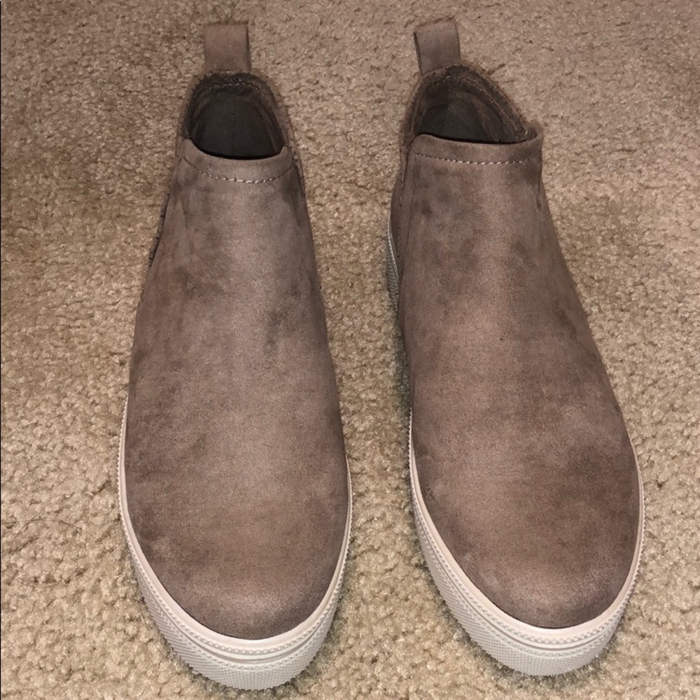 Liz Microsuede High Top Sneakers Universal Thread